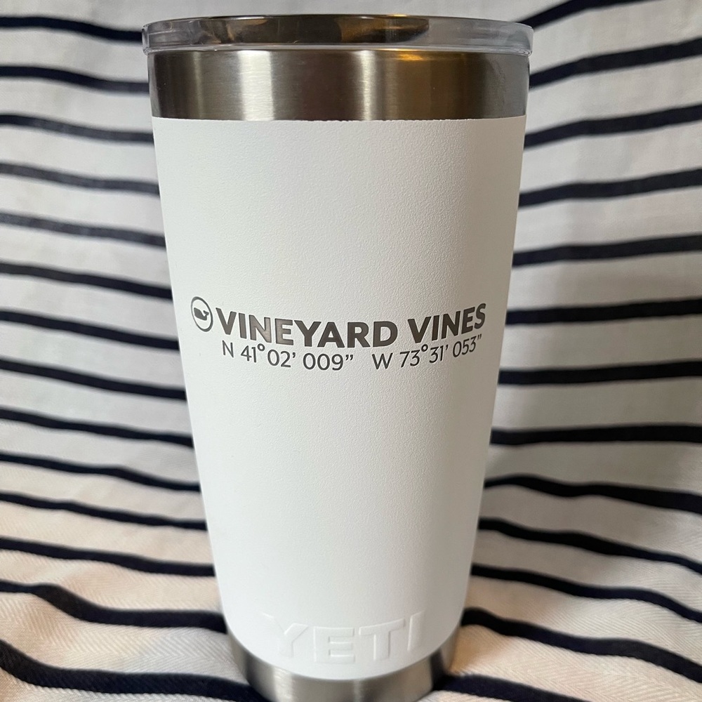 Vineyard Vine Yeti tumbler